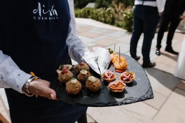 Catering at The Barn at Pengelly